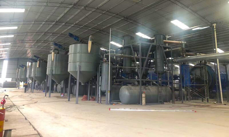 輪胎油生產(chǎn)現(xiàn)場(chǎng)